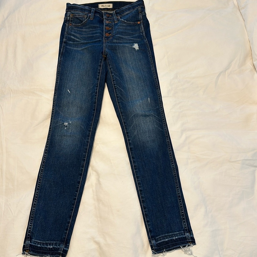 Madewell 10” High-Rise Skinny Jean in Size 24